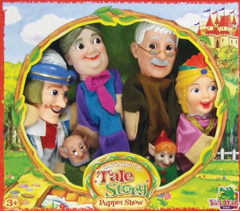HAND PUPPETS: THE ELVES AND THE SHOEMAKER Cover