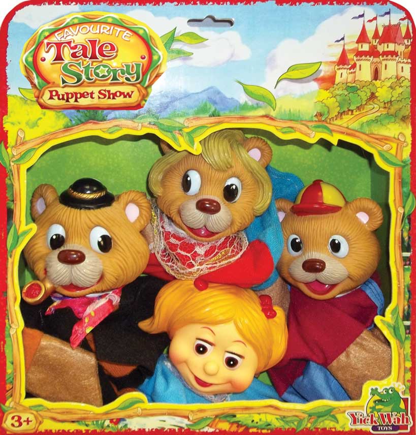 HAND PUPPETS: GOLDILOCKS  Cover