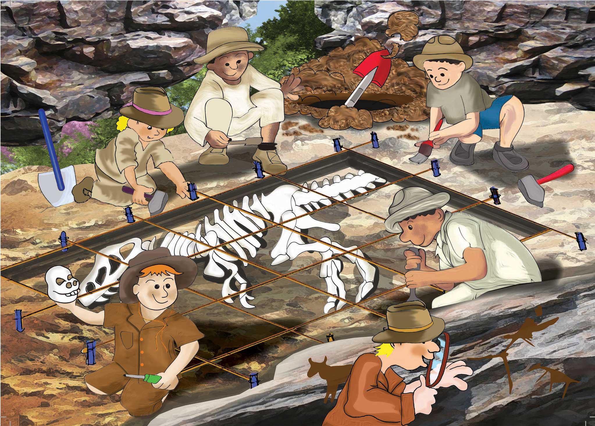 GEOLOGY 36 PIECE PUZZLE Cover