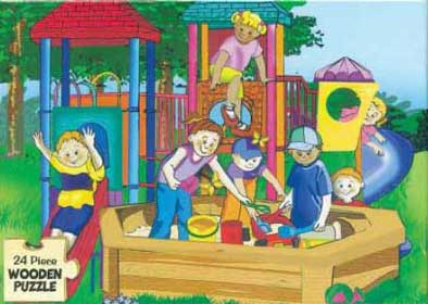 IN THE PARK PUZZLE 24 PIECE Cover