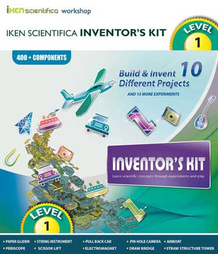 IKEN SCIENTIFICA INVENTOR'S KIT LEVEL 1 Cover