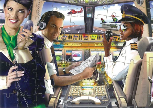 PILOT PUZZLE - 80 PIECES Cover