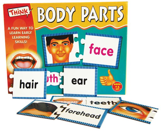THINK BODY PARTS Cover