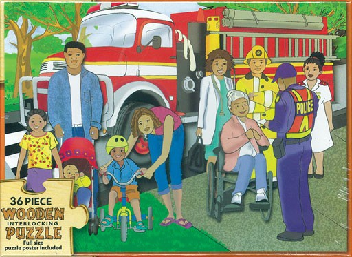 PEOPLE WHO HELP US PUZZLE - 36 PIECE PUZZLE Cover