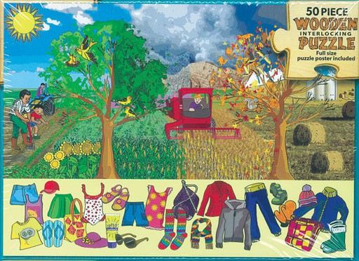 SEASONS PUZZLE - 50 PIECES Cover