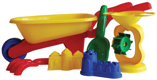 WHEELBARROW WITH SAND MOULDS Cover