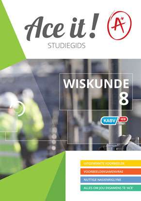 Ace it! Wiskunde Graad 8 Cover