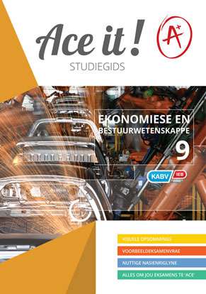 Ace It! Ekonomiese Bestuurswetenskappe Graad 9 Cover