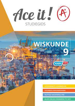 Ace it! Wiskunde Graad 9 Cover