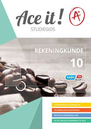 Ace it! Rekeningkunde Graad 10 Cover