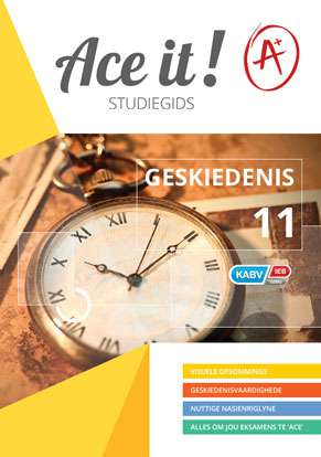 Ace it! Geskiedenis Graad 11 Cover