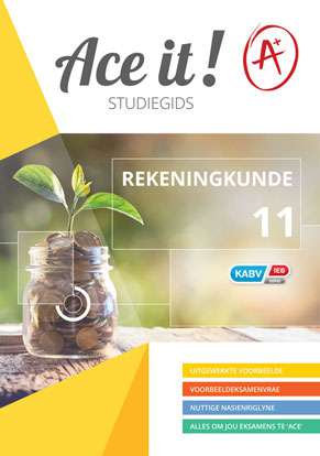 Ace it! Rekeningkunde Graad 11 Cover