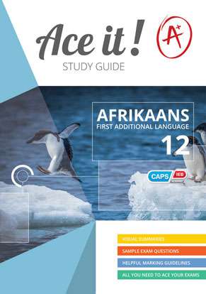 Ace it! Afrikaans First Additional Language Grade 12 Cover
