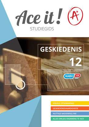 Ace It! Geskiedenis Graad 12 Cover