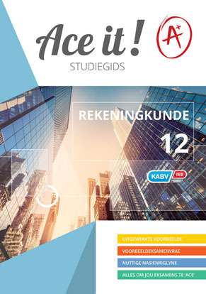 Ace it! Rekeningkunde Graad 12 Cover