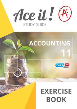 Ace it! Accounting Exercise Book Grade 11 Cover