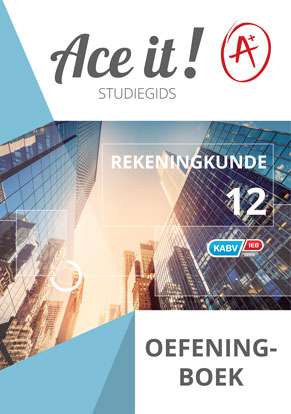 Ace it! Rekeningkunde Oefeningboek Graad 12 Cover