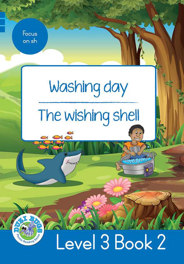 DUZI BUGS: BLUE LEVEL 3: BOOK 2: WASHING DAY | THE WISHING WELL Cover