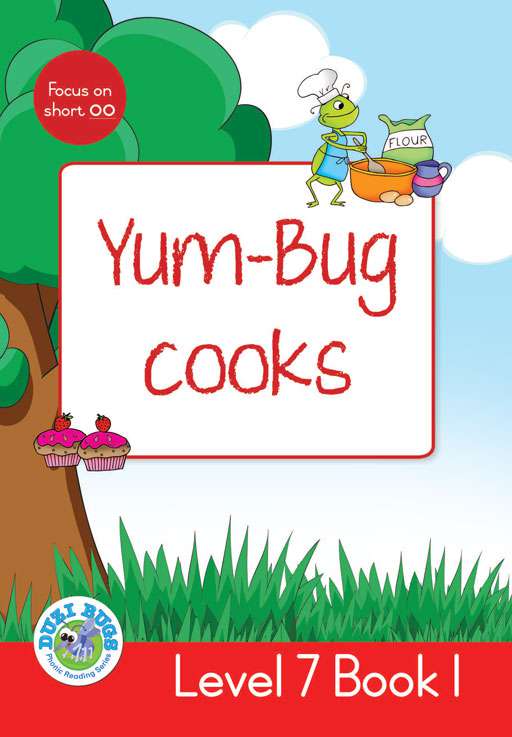 DUZI BUGS: RED LEVEL 7: BOOK 1: YUM-BUG COOKS Cover