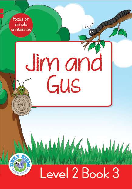 DUZI BUGS: RED LEVEL 2: BOOK 3: JIM AND GUS Cover