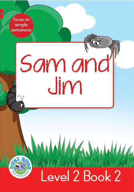 DUZI BUGS: RED LEVEL 2: BOOK 2: SAM AND JIM Cover