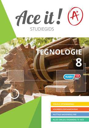 Ace it! Tegnologie Graad 8 Cover