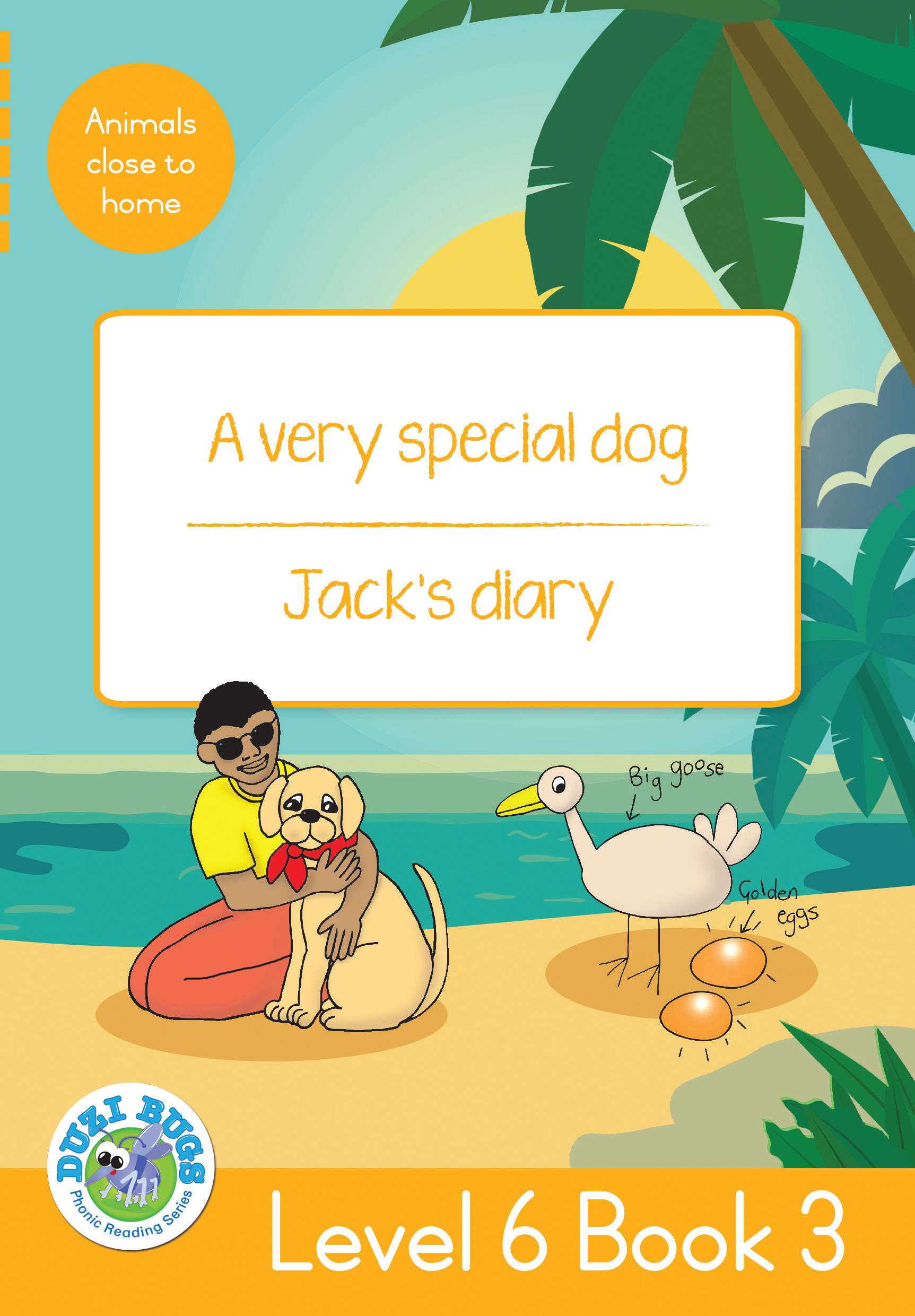 DUZI BUGS: YELLOW LEVEL 6: BOOK 3: A VERY SPECIAL DOG | JACK'S DIARY Cover