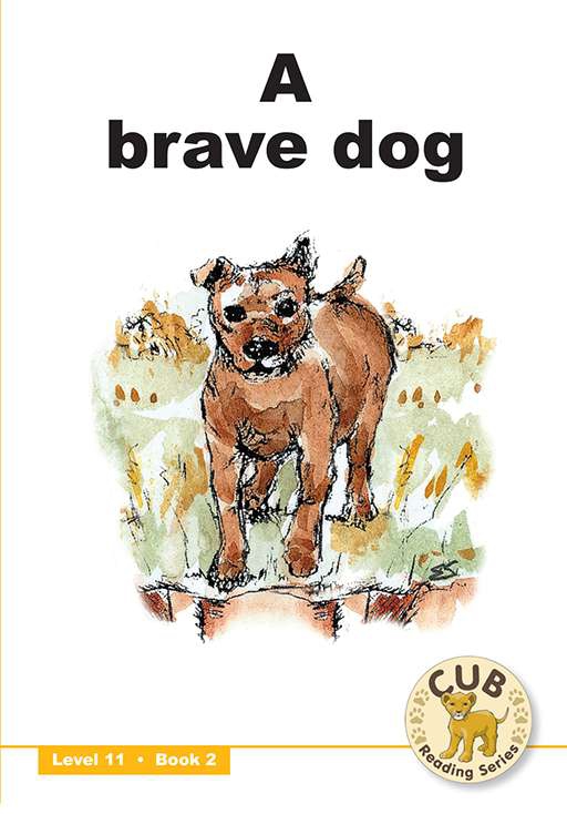 CUB READING SCHEME (ENGLISH) LEVEL 11 BK 2: A BRAVE DOG Cover