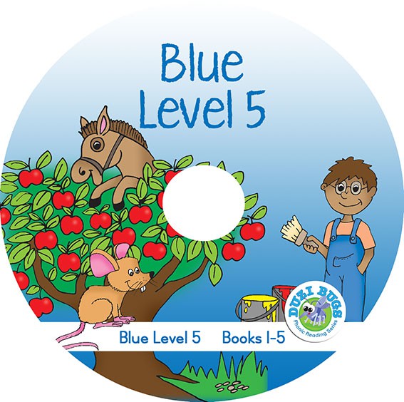 DUZI BUGS BLUE LEVEL 5 BOOKS 1 - 5 (CD) Cover