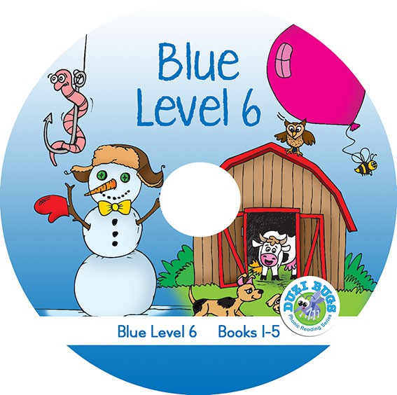 DUZI BUGS BLUE LEVEL 6 BOOKS 1 - 5 (CD) Cover