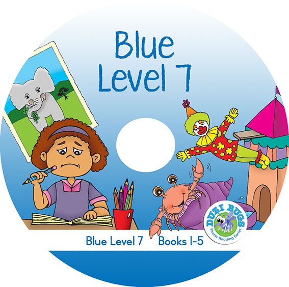 DUZI BUGS BLUE LEVEL 7 BOOKS 1 - 5 (CD) Cover