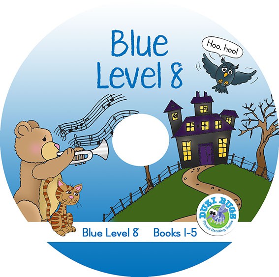 DUZI BUGS BLUE LEVEL 8 BOOKS 1 - 5 (CD) Cover