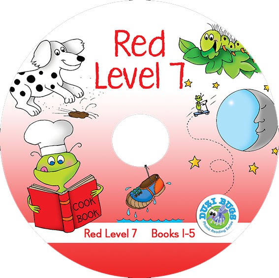 DUZI BUGS RED LEVEL 7 BOOKS 1 - 5 (CD) Cover
