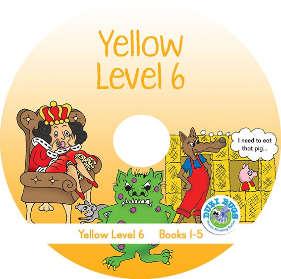 DUZI BUGS YELLOW LEVEL 6 BOOKS 1 - 5 (CD) Cover
