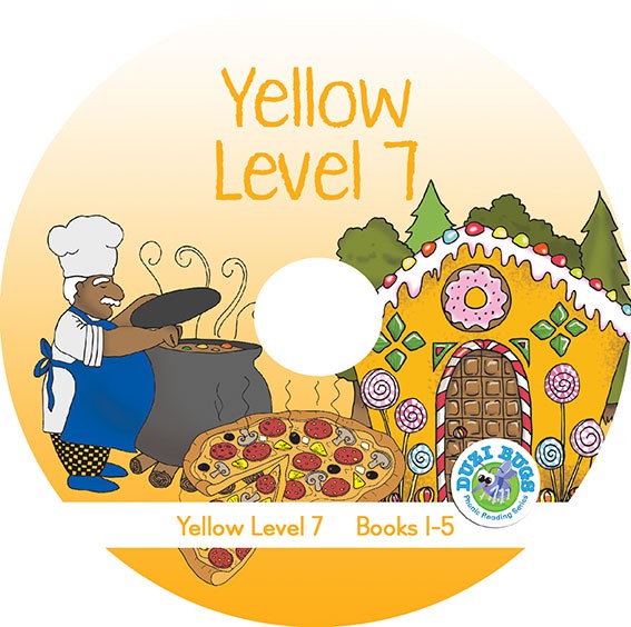 DUZI BUGS YELLOW LEVEL 7 BOOKS 1 - 5 (CD) Cover