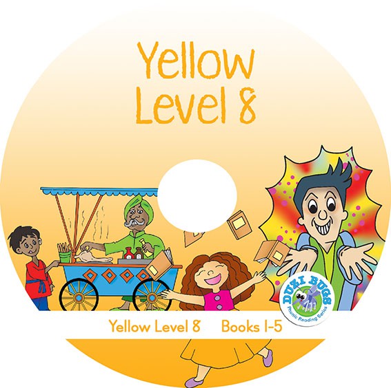 DUZI BUGS YELLOW LEVEL 8 BOOKS 1 - 5 (CD) Cover