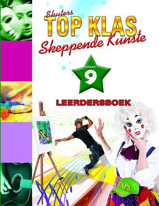 TOP KLAS SKEPPENDE KUNSTE GRAAD 9 LEERDERSBOEK Cover