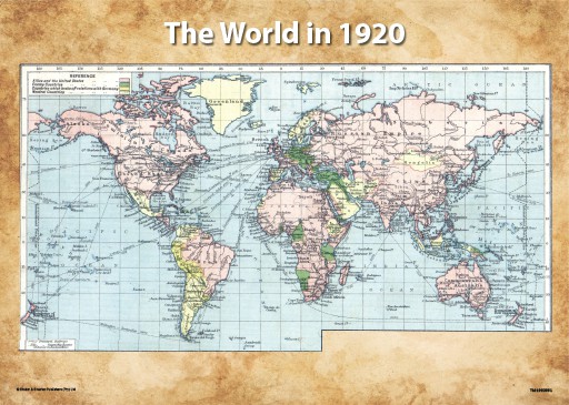 CHART: THE WORLD IN 1920 A2 Cover
