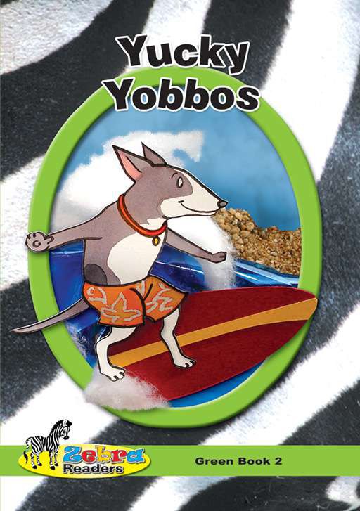Zebra Reader Grade 4 Green Bk 2 - Yucky Yobbos Cover