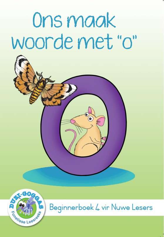Duzi-goggas: Wit Vlak Boek 4 Ons maak woorde met 
