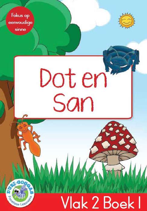 Duzi-goggas: Rooi Vlak 2 Boek 1: Dot en San Cover