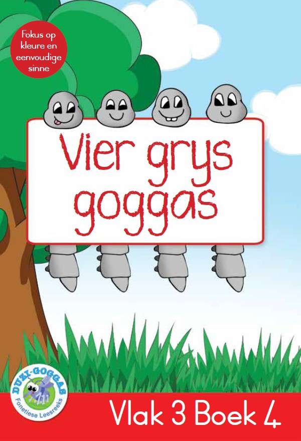Duzi-goggas: Rooi Vlak 3 Boek 4: Vier grys goggas Cover