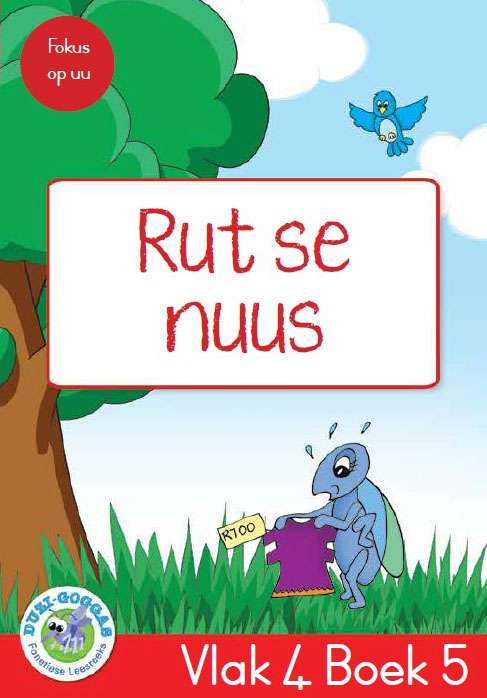 Duzi-goggas: Rooi Vlak 4 Boek 5: Rut se nuus Cover