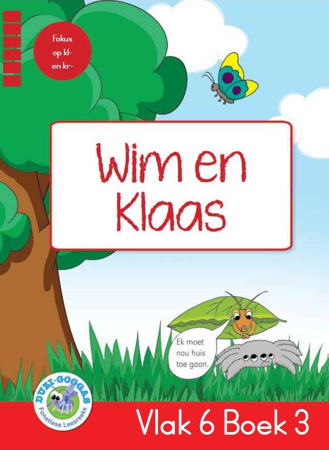 Duzi-goggas: Rooi Vlak 6 Boek 3: Wim en Klaas Cover