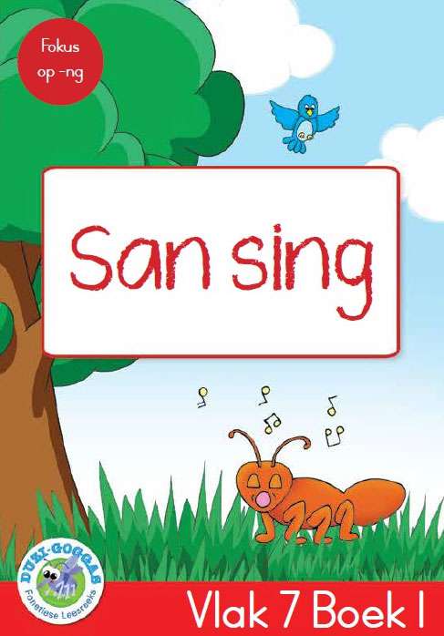 Duzi-goggas: Rooi Vlak 7 Boek 1: San sing Cover