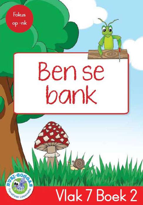 Duzi-goggas: Rooi Vlak 7 Boek 2: Ben se bank Cover