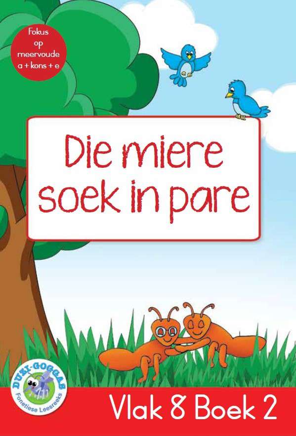Duzi-goggas: Rooi Vlak 8 Boek 2: Die miere soek in pare Cover