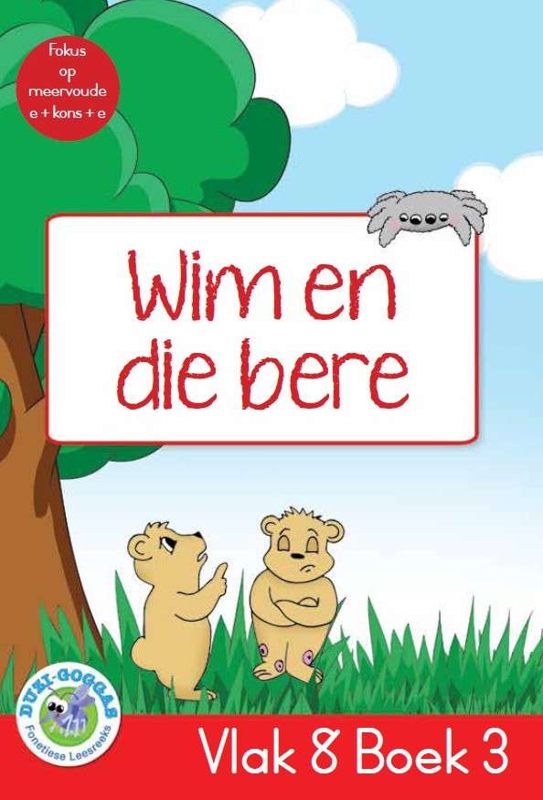 Duzi-goggas: Rooi Vlak 8 Boek 3: Wim en die bere Cover