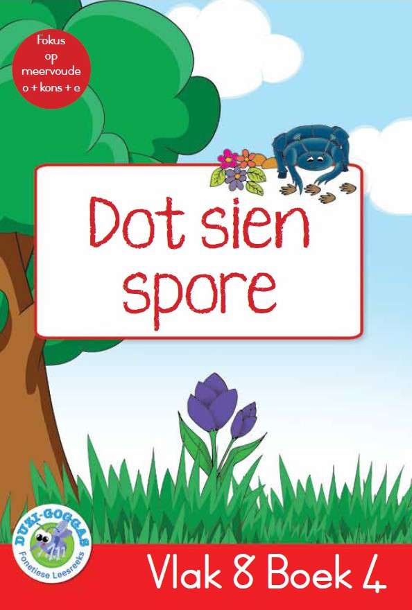 Duzi-goggas: Rooi Vlak 8 Boek 4: Dot sien spore Cover