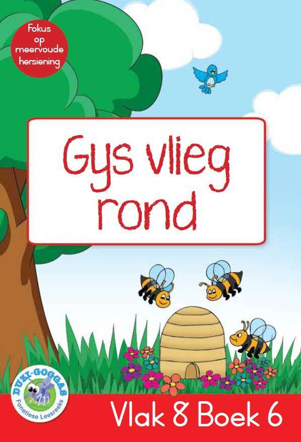 Duzi-goggas: Rooi Vlak 8 Boek 6: Gys vlieg rond Cover